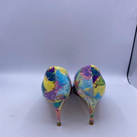 FSJ Classic Kitten Heels Pointy Closed Toe Pumps - Picture 6 of 15